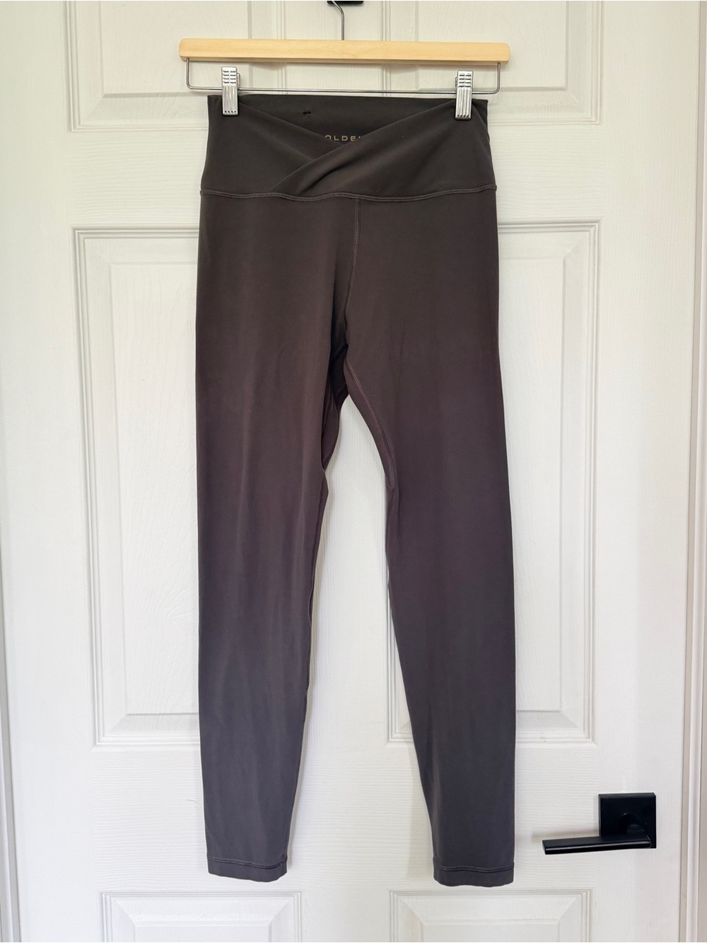 Aritzia High-Rise V-Waist Leggings - Gray